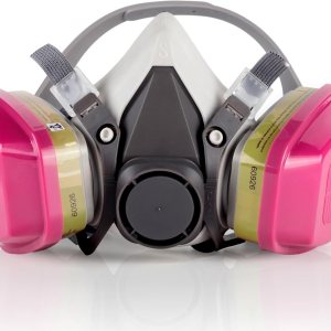 caKentr Respirator Mask – Respirator Mask with 60926 Filters – 6100 Half Face Respirator Mask – Reusable Gas Mask for Sanding Epoxy Resin Spray caKentr Respirator Mask – Respirator Mask with 60926 Filters – 6100 Half Face Respirator Mask – Reusable Gas Mask for Sanding Epoxy Resin Spray