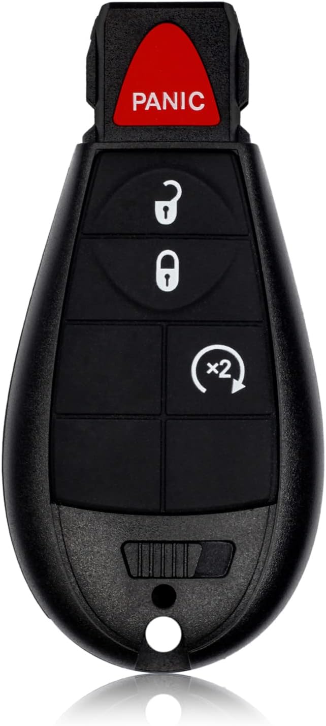 Control remoto de entrada sin llave M3N5WY783X IYZ-C01C 433MHz 4 botones de repuesto para Dodge Charger Challenger Durango Grand Journey Ram