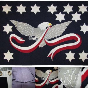 Bandera de Whisky Rebellion bordada de alta calidad 3×5 100% algodón con ojales de 3 x 5 pies Bandera de Whisky Rebellion bordada de alta calidad 3×5 100% algodón con ojales de 3 x 5 pies