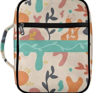 Pensura Bible Case for Women and Girls Bible Bags with Flora Durable Bible Cover with Portable Handle Strap for Carrying Includes Lots of Storage Pensura Bible Case for Women and Girls Bible Bags with Flora Durable Bible Cover with Portable Handle Strap for Carrying Includes Lots of Storage