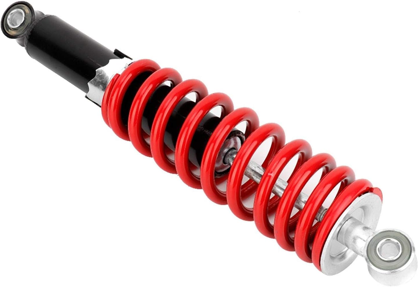 KIMISS Suspensión de ajuste del amortiguador, 12.008 in amortiguadores delanteros de suspensión para 110cc 150cc 200cc 250c ATV Quad Bike