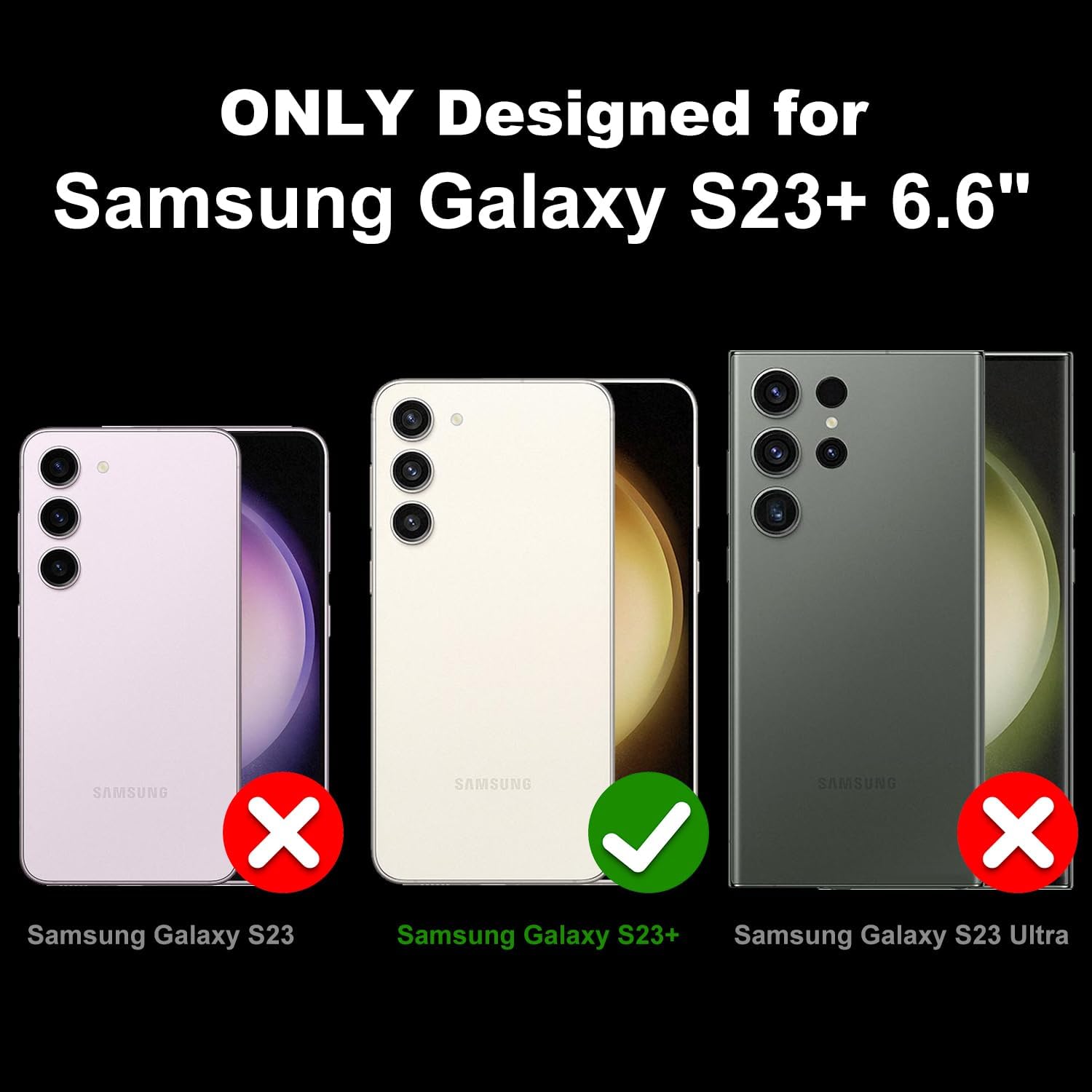 OOK Funda transparente compatible con Samsung Galaxy S23 Plus 5G, diseño de colibrí rosa, flexible, TPU a prueba de golpes, antiarañazos, funda