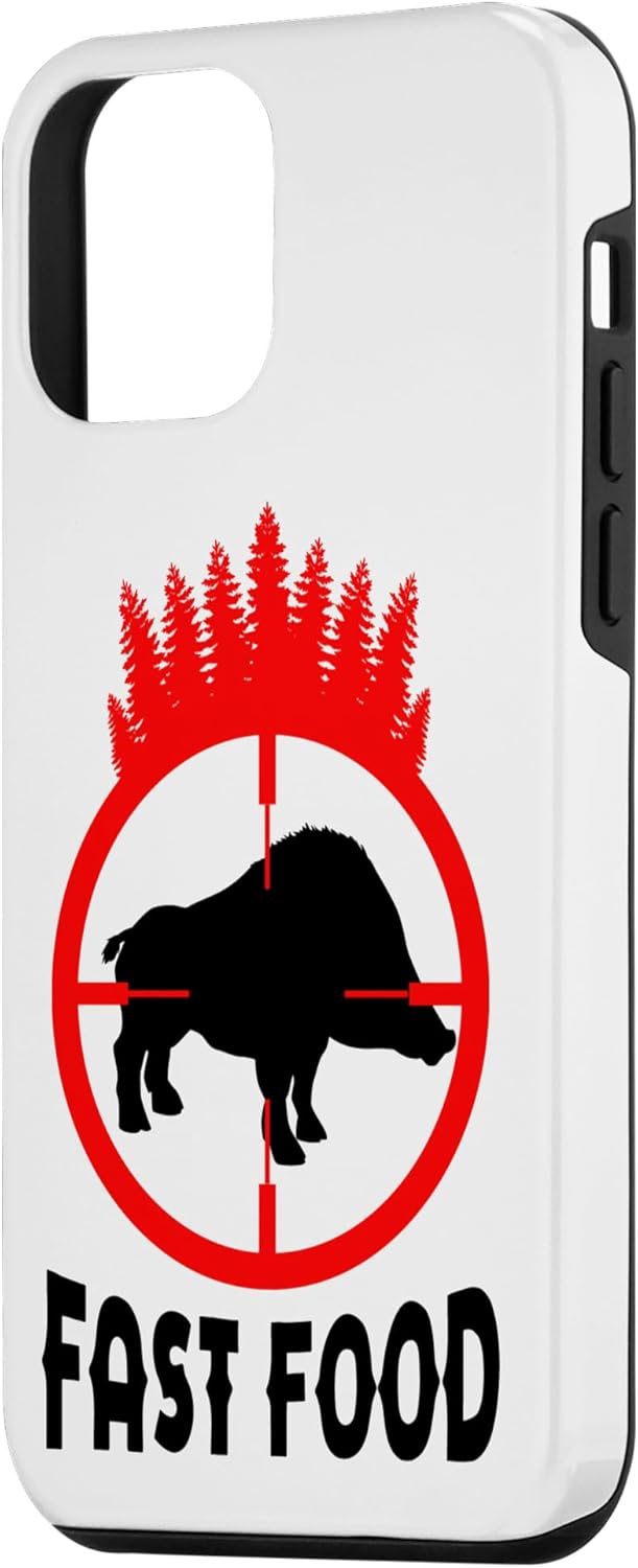iPhone 12 mini Fast Food Hog Hunter Vintage Pig Hog Boar Hunting Case