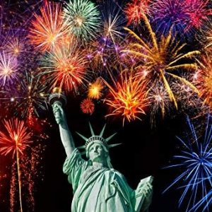 YongFoto Vinilo 4.9 x 31.5ft Estatua de la Libertad Fondo Brillante Fuegos Artificiales de Gran América, Decoración al aire libre, Fiesta YongFoto Vinilo 4.9 x 31.5ft Estatua de la Libertad Fondo Brillante Fuegos Artificiales de Gran América, Decoración al aire libre, Fiesta