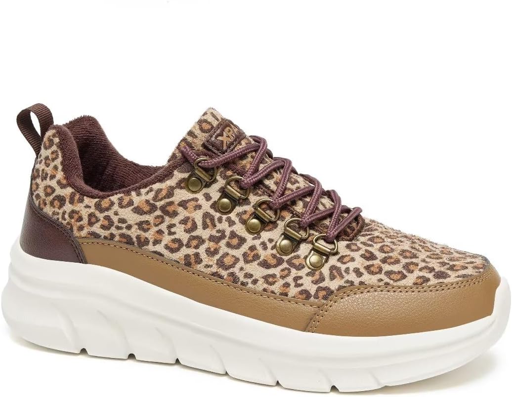 XPACS Tenis ortopédicos para caminar para mujer, cómodos tenis de moda para fascitis plantar, soporte de arco, zapatos casuales para aliviar el