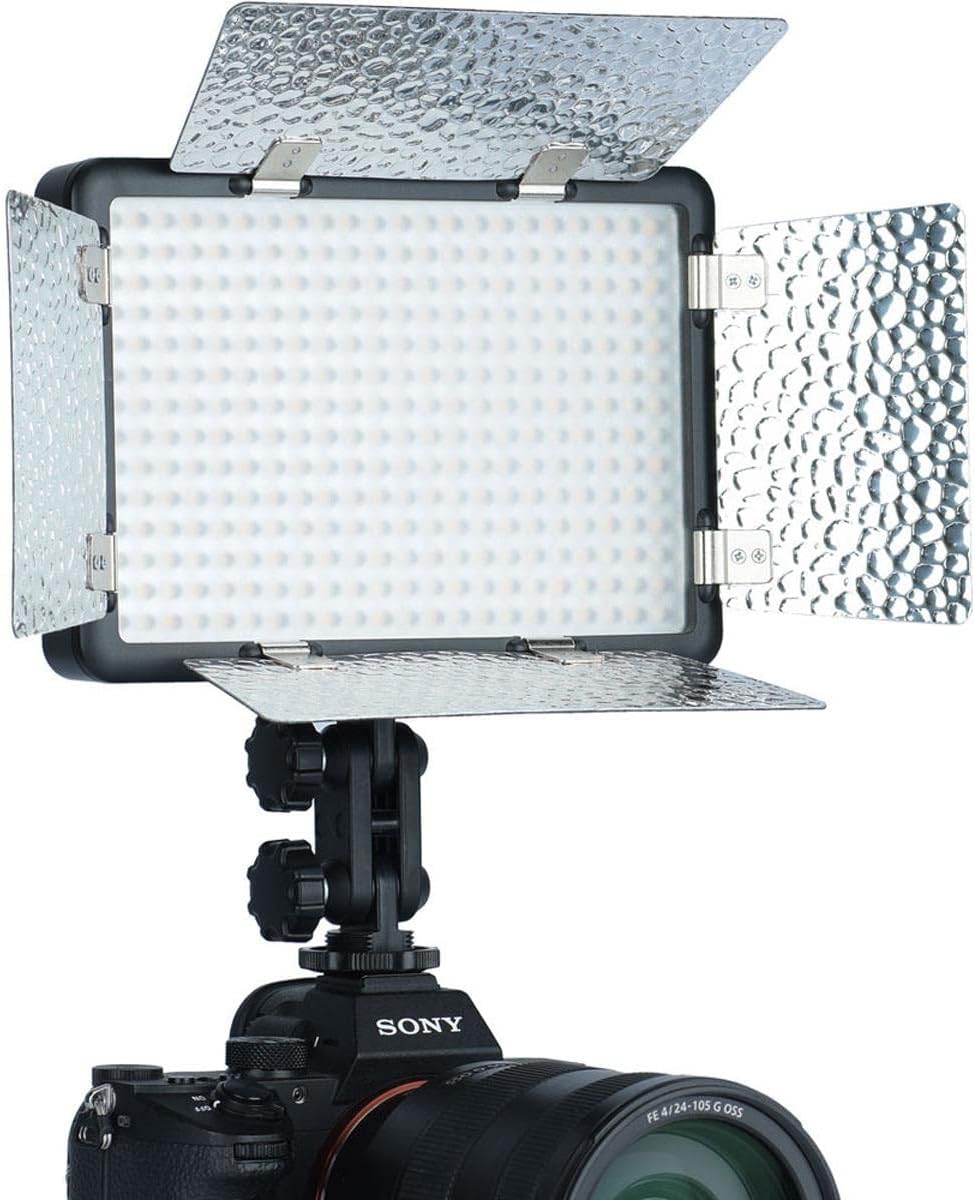 Godox LF308Bi Temperatura bicolor LED Flash Luz de Fotografía Lámpara de relleno Luz de video 3300K-5600K 18W Smartphone APP2.4G Control inalámbrico