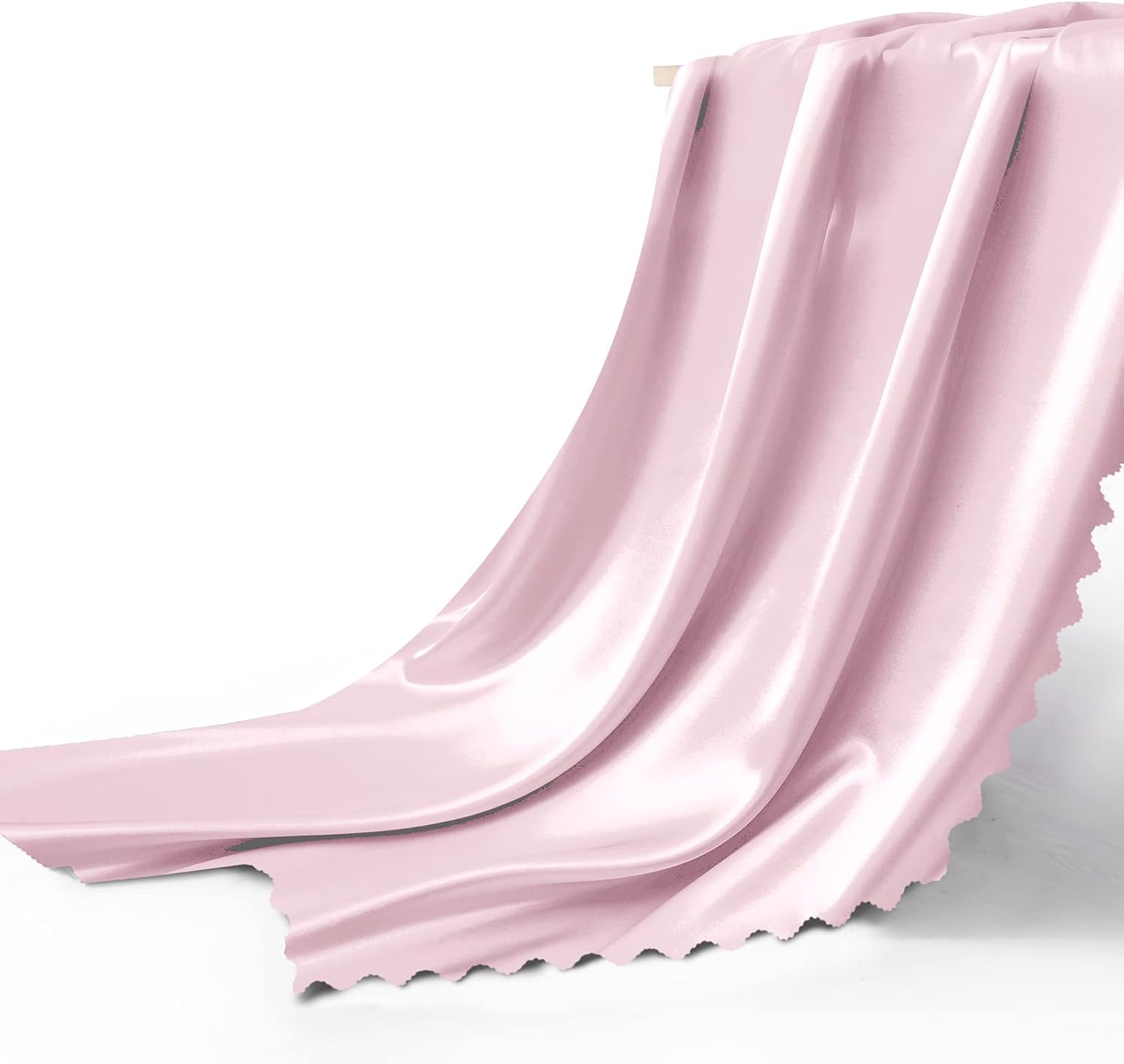 Mantel rectangular de satén rosa de 60 x 120 pulgadas, mantel festoneado (1 paquete), mantel rectangular de satén oblongo, resistente al agua,