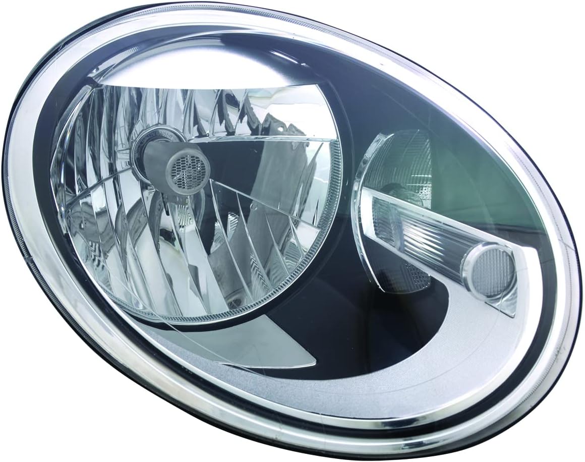 TYC Conjunto de faro delantero derecho compatible con Volkswagen Beetle 2012-2019