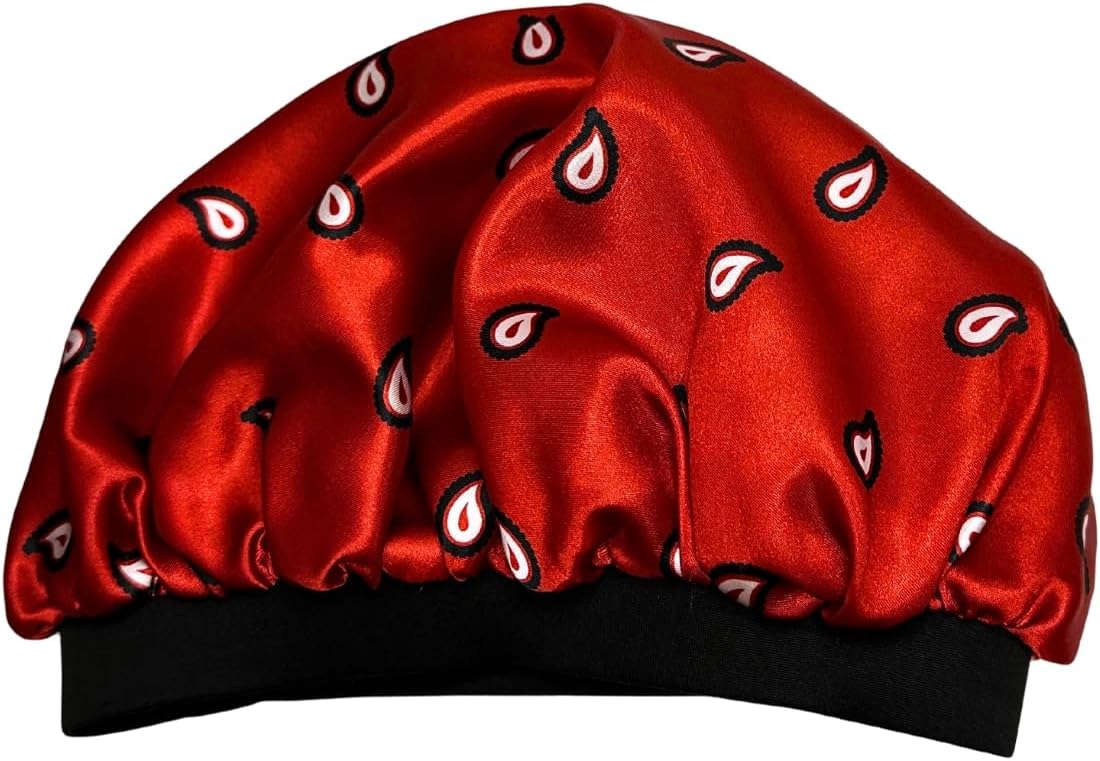 Gorro para hombre  Gorro de satén de seda para cabello rizado, rastas y trenzas  Gorro de noche de doble cara para dormir utilizado por hombres y