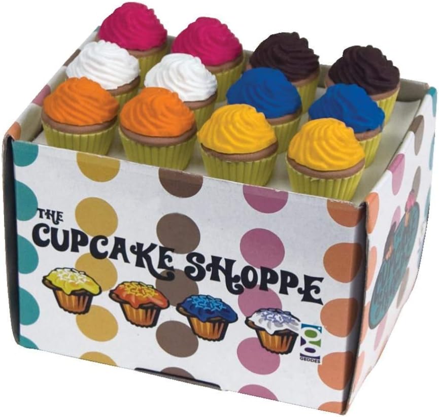 Raymond Geddes – Cupcake Shoppe – Borrador perfumado, paquete de 36 (68456)