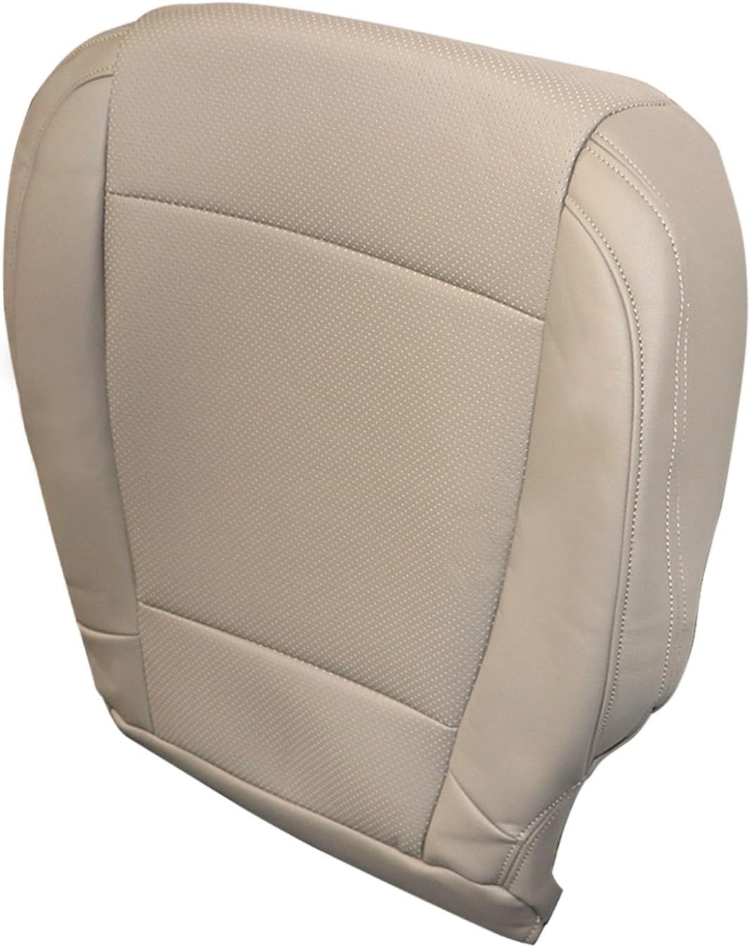 NLQR Cubierta del asiento delantero del conductor inferior de cuero de repuesto para Ford F150 Lariat 2015 2016 2017