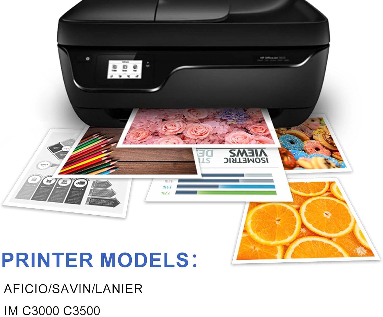 IMC3000 IMC3500 Cartucho de tóner remanufacturado para Ricoh 842251 842252 842253 842254 Toner para impresoras Ricoh Savin Lanier IM C3000 IM C3500,