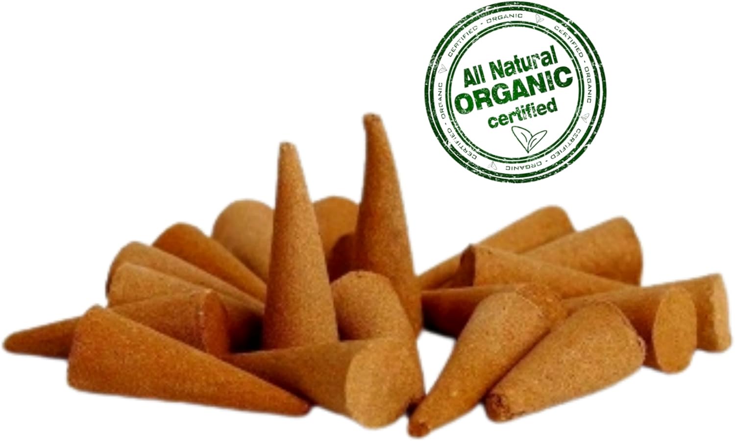 Conos de incienso 100% naturales y puros, hechos en casa, conos de mejores aromas sumergidos en el hogar (Ylang-Ylang, paquete de 20)