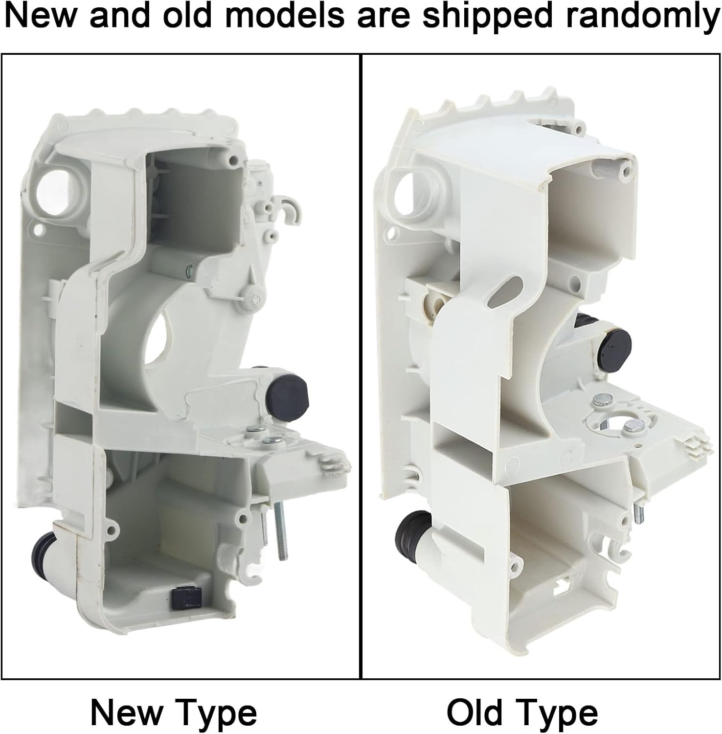Fydun Caja de cigüeñal de reemplazo de la carcasa del motor para la motosierra MS170180 Crankcase Crankcase Motor para la familia