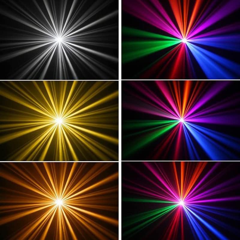 Beam 17R 350W Cabeza Móvil Luces de escenario Gobos DMX DJ 18R Efectos con Flightcase para Boda DJ Bar Disco Fiesta Navidad