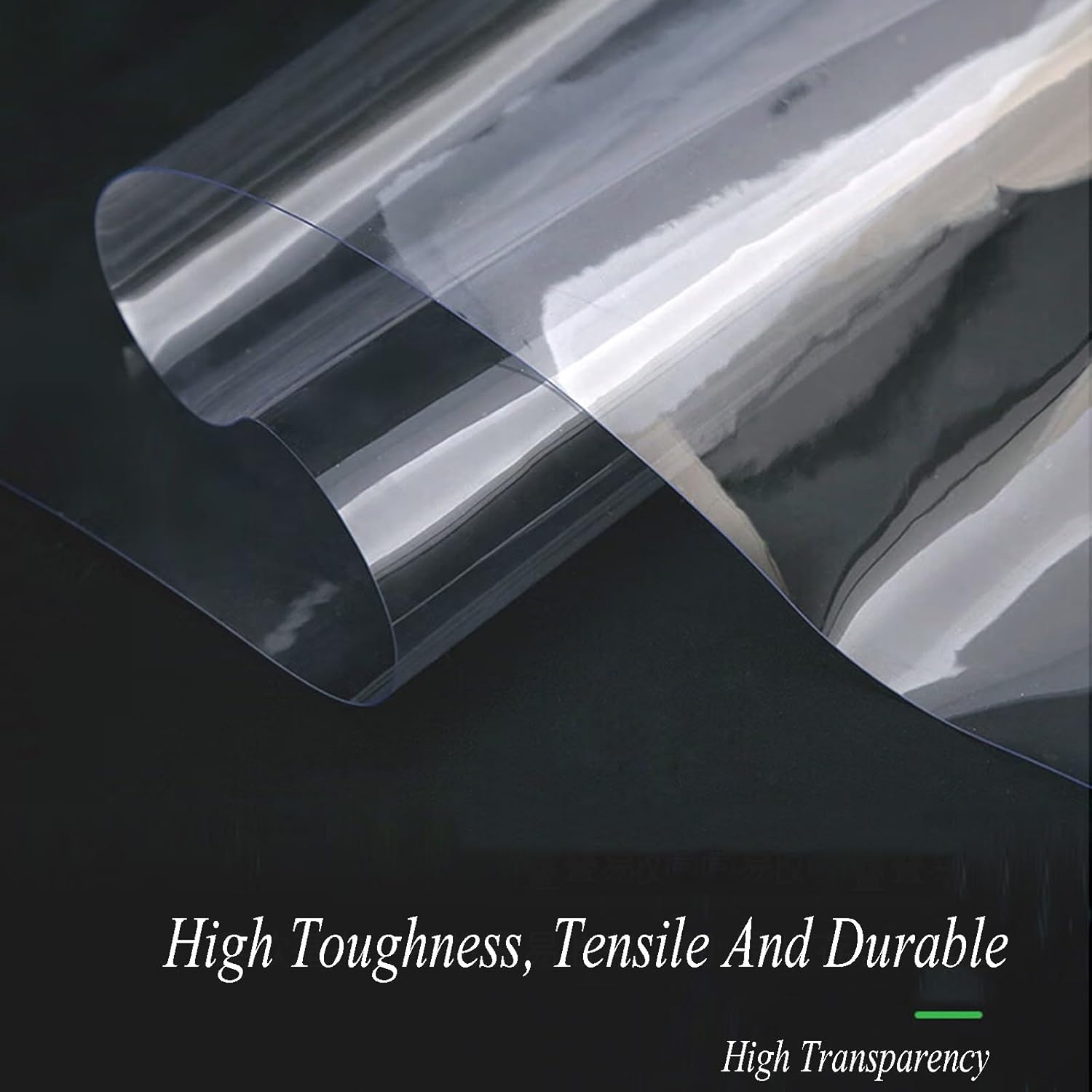 Persianas enrollables transparentes impermeables, cortina de plástico resistente al viento, pantalla de privacidad transparente para balcón, cortina