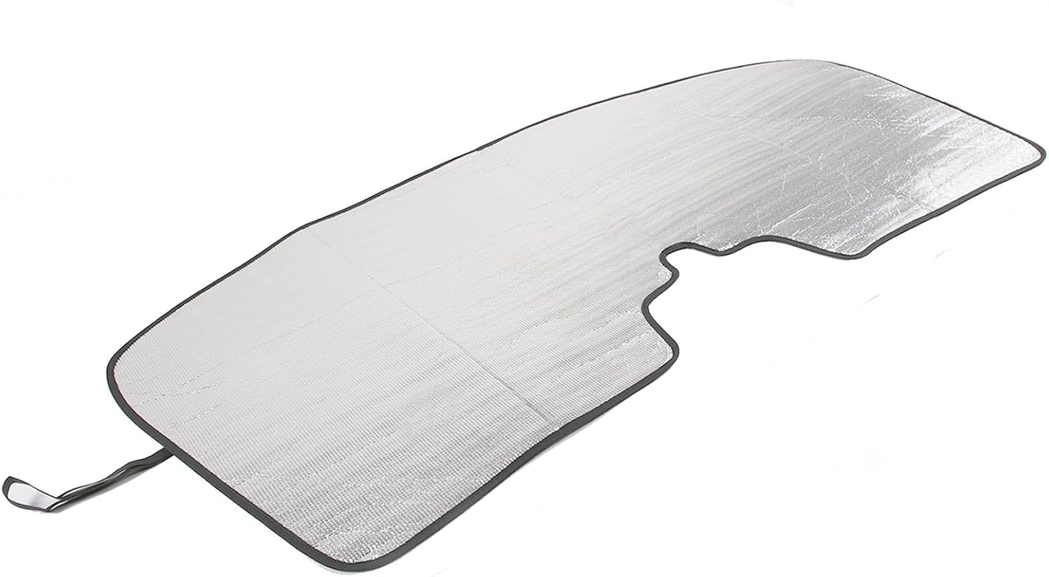 Parasol para parabrisas compatible con Porsche Taycan Sedan 2020 2021 2022 2023, reflector plegable de rayos UV, mantiene tu vehículo fresco,