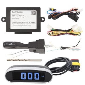 EASYGUARD ECC001 eléctrico universal Cruise Control System Kit Car Speed Control limitador apto para coches DC12V con acelerador eléctrico de 6 hilos EASYGUARD ECC001 eléctrico universal Cruise Control System Kit Car Speed Control limitador apto para coches DC12V con acelerador eléctrico de 6 hilos