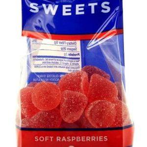Nordic Sweets Soft Raspberries Gummy Candy – Bolsa de 8 oz (226 g), fabricada en Suecia Nordic Sweets Soft Raspberries Gummy Candy – Bolsa de 8 oz (226 g), fabricada en Suecia