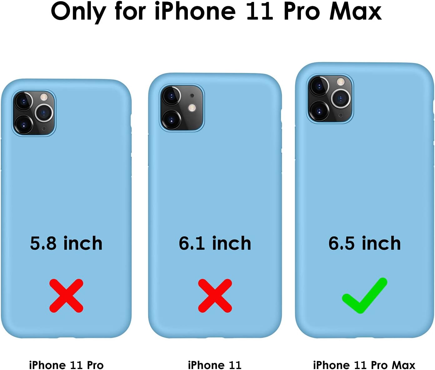 DTTO Funda compatible con iPhone 11 Pro Max, serie Romance, funda de silicona protección mejorada de cámara y pantalla con cojín de rejilla de panal