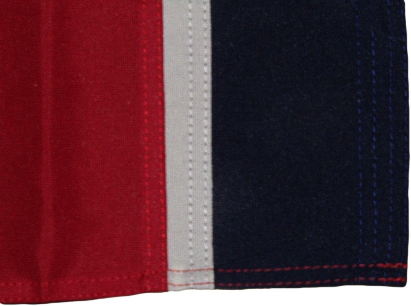 Premium 3×5 Embroidered Sewn State of Tennessee Synthetic Cotton 3’x5′ w 2 Clips