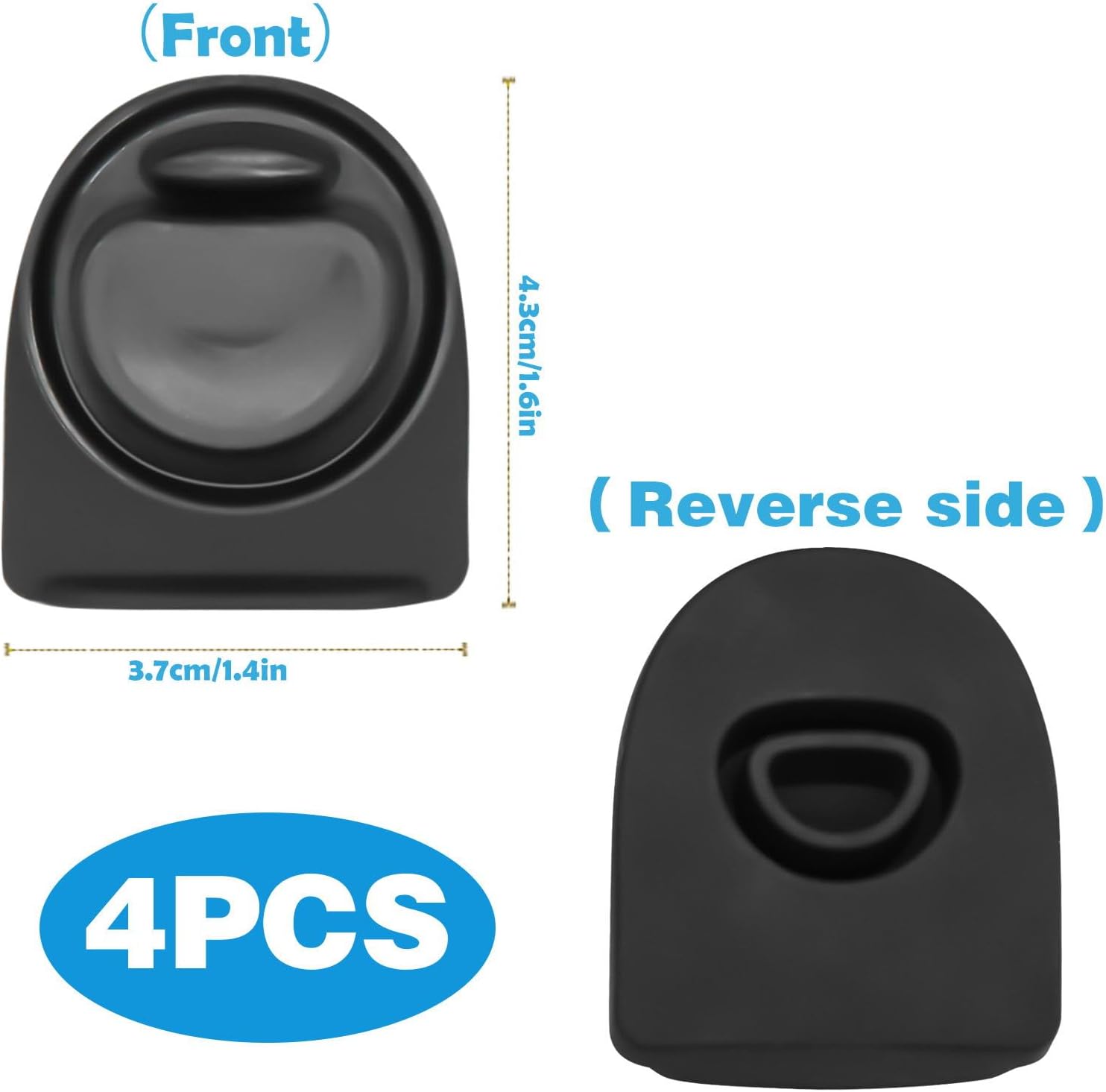 4 tapones de tapa de repuesto Owala FreeSip de 24 onzas, 32 onzas, junta de botella de agua, tapa superior de repuesto compatible con botella de