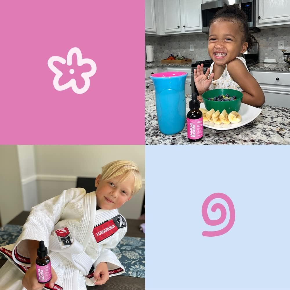 JoySpring Gomitas de apoyo inmunológico y vitamina D3 para niños y niños pequeños