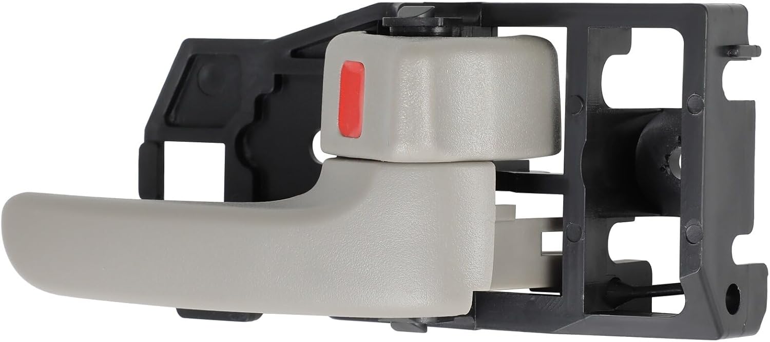SCITOO Manija de puerta interior para lado del pasajero compatible con Toyota 2000-2006 para Tundra Beige parte delantera derecha interior de