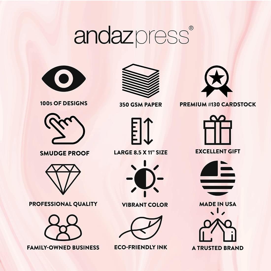 Andaz Press Tarjeta fotográfica personalizada de 8.5 x 11 pulgadas con sobre, tarjeta de felicitación personalizada Together Forever, tarjeta de