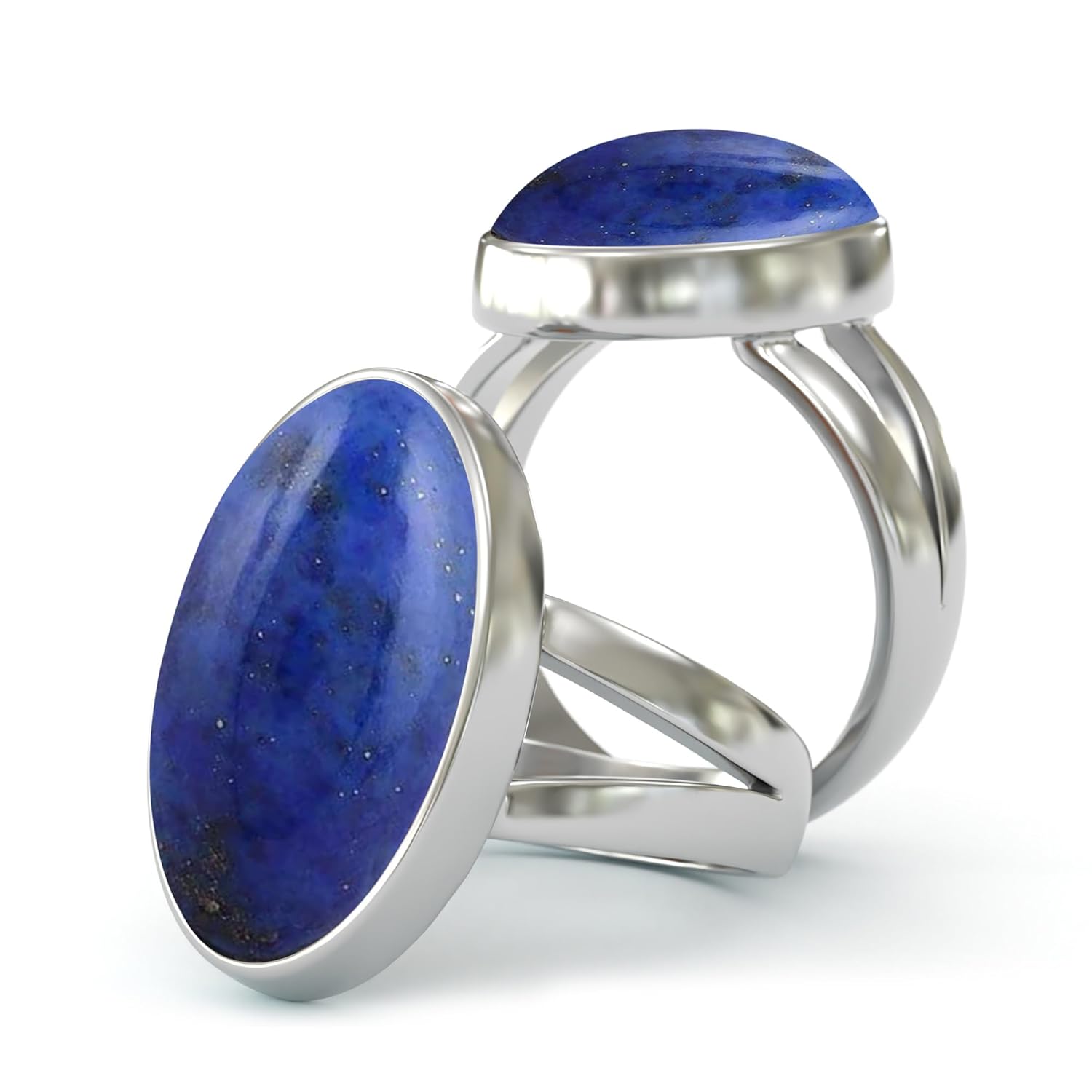 Lapis Lazuli Ring, 925 Sterling Silver Ring, Gemstone Ring, Boho handmade Jewelry, Women Ring, September Birthstone Ring, Ring For Women (9)