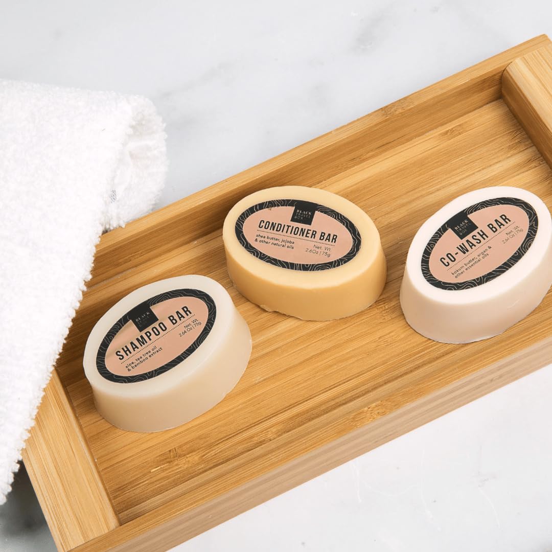 Barra de champú sólida con aceite de árbol de té hidratante para un cuero cabelludo saludable, limpiador suave sin sulfatos para rizos, bobinas,
