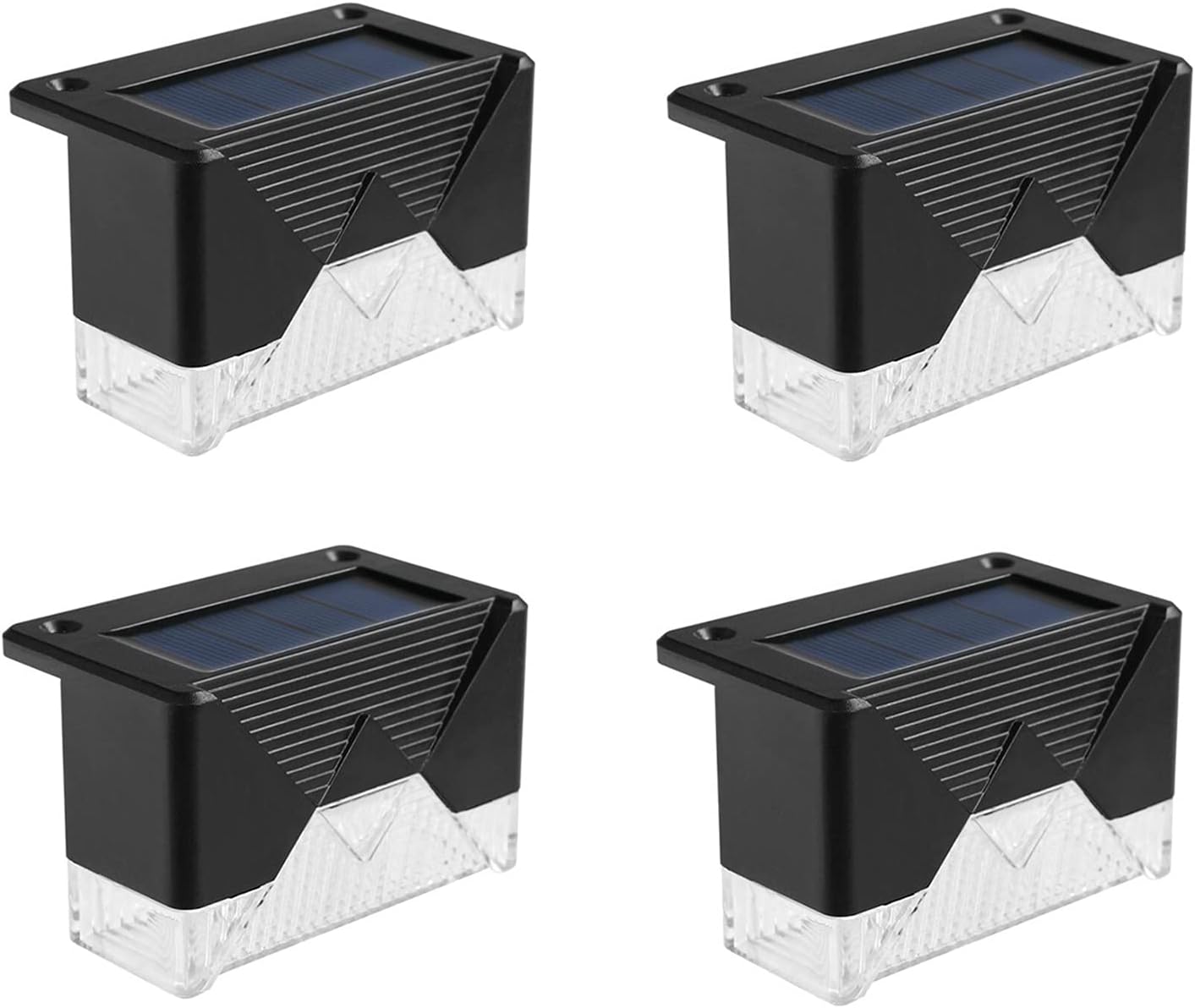 CTKcom Luces solares para exteriores, impermeables, 2 LED, impermeables, alimentadas por energía solar, para jardín, piscina, patio, terraza,