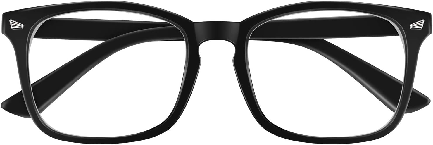 Lentes de lectura para mujer, con bloqueo de luz azul, filtro UV, cuadrados, ligeros, para hombres y mujeres