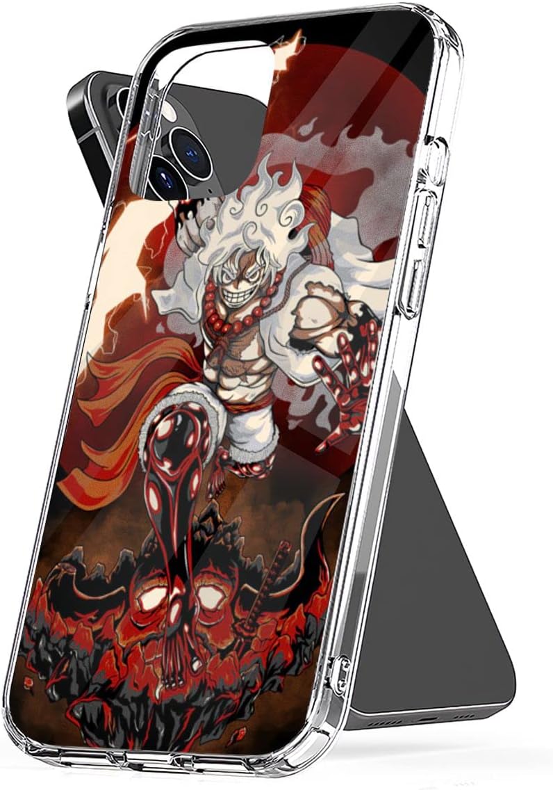 Funda para teléfono con protección de engranajes para 5, a prueba de golpes, TPU compatible con iPhone 15 14 Pro Max 13 12 11 X Xs Xr 8 7 6 6s Mini