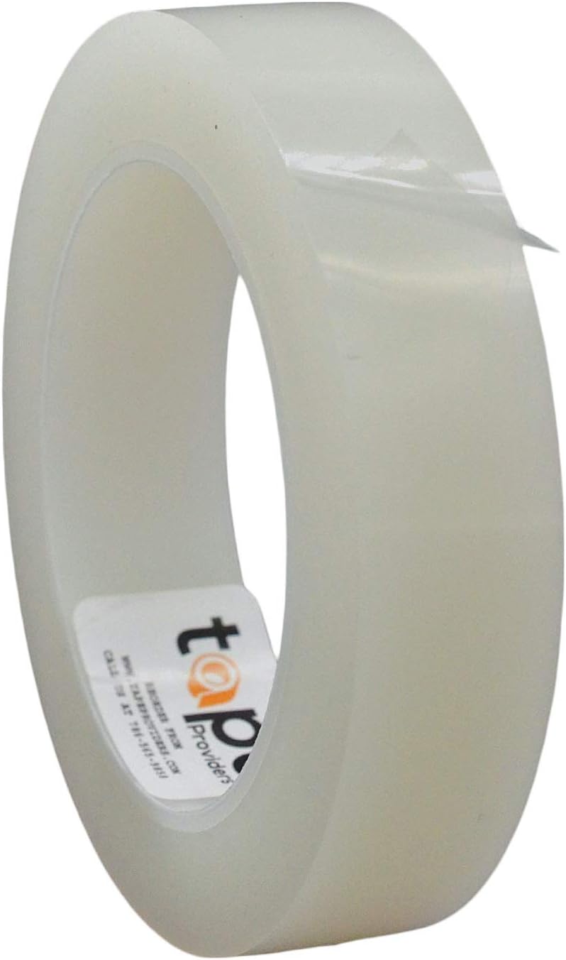 WOD GHT5A Cinta de Reparación de Invernadero, transparente – 1 pulgada x 108 pies Cinta de Película de Polietileno de Sellado Resistente al Clima,