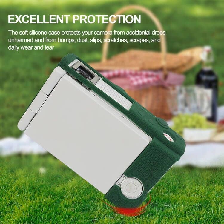 Easy Hood ZV-1F – Funda protectora de goma de silicona suave para cámara digital Sony ZV-1F ZV1F, delgada, protección de la funda para cámara réflex