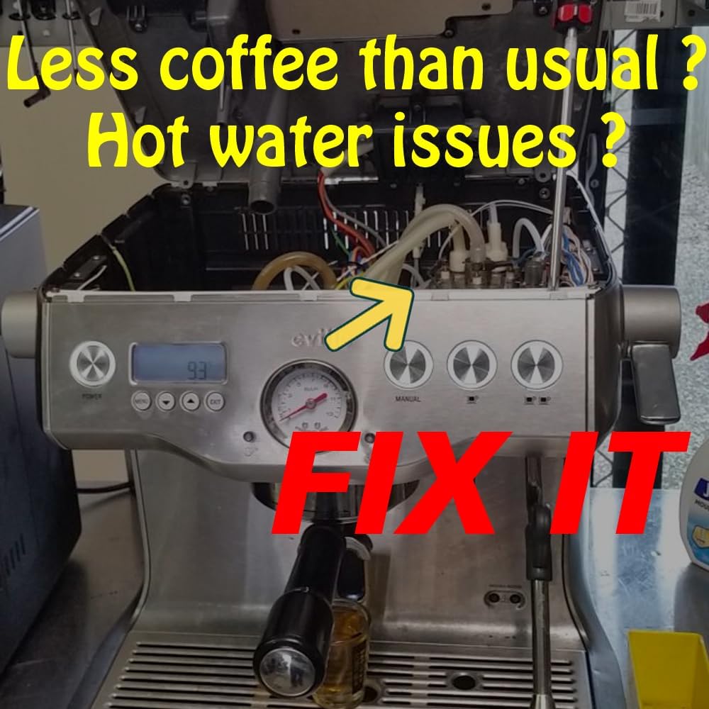 Kit de reparación de juntas tóricas para conectores de manguera Breville Oracle Espresso y sondas NTC, para resolver problemas de fugas de salida