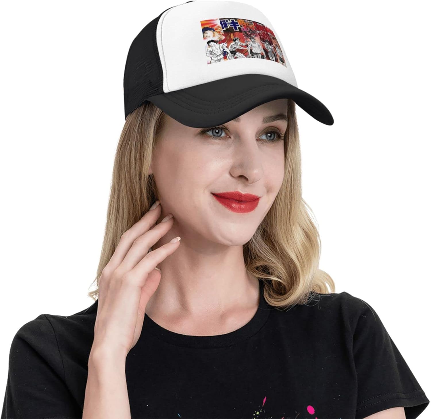 Baki The Grappler Gorra de béisbol de malla para hombres y mujeres, de verano, ajustable, transpirable, de secado rápido, casual, genial, sombrero