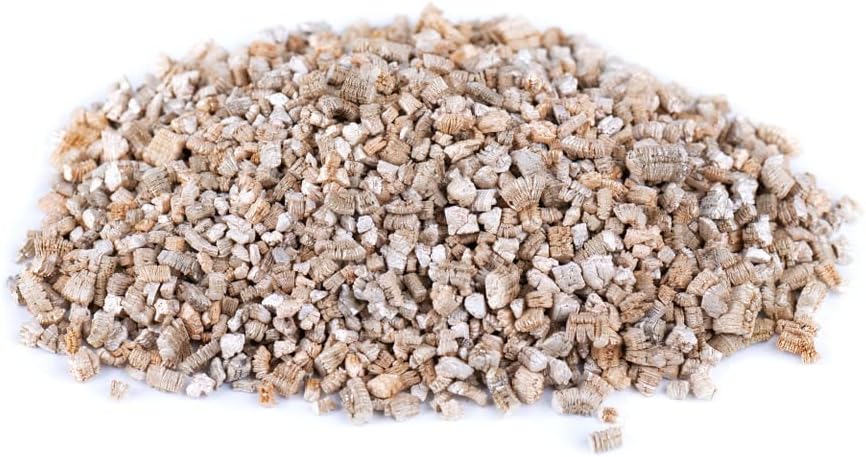 Vermiculita orgánica – Gránulos pequeños – Excelente enmienda del suelo para plantas y bonsái (20 cuartos de galón)