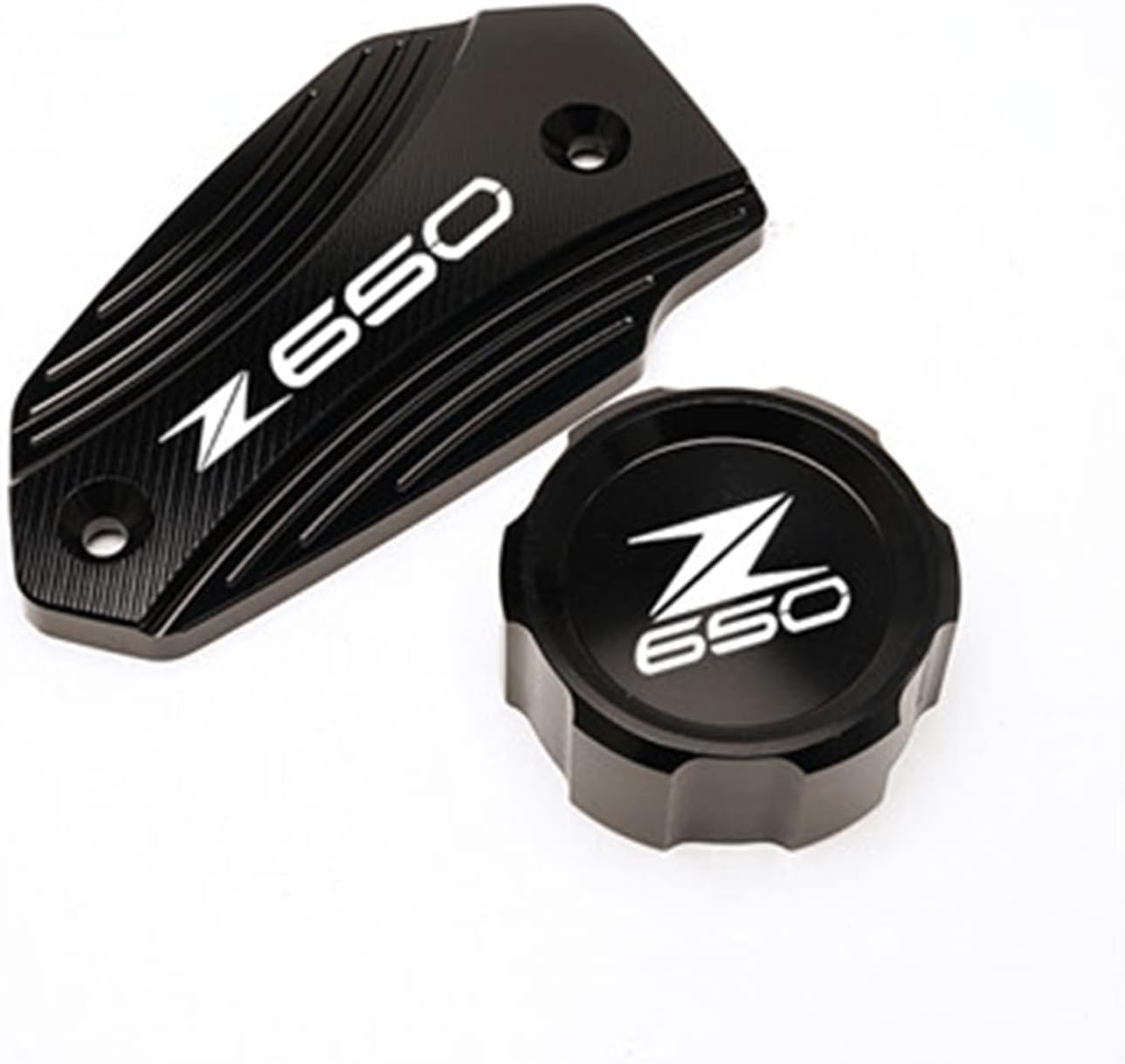 KemtAt – Cubierta de cilindro compatible con Kawasaki Z900 Z650 Z800 Z 900 800 650 2013-2022 para motocicleta CNC trasera y delantera (color Z650