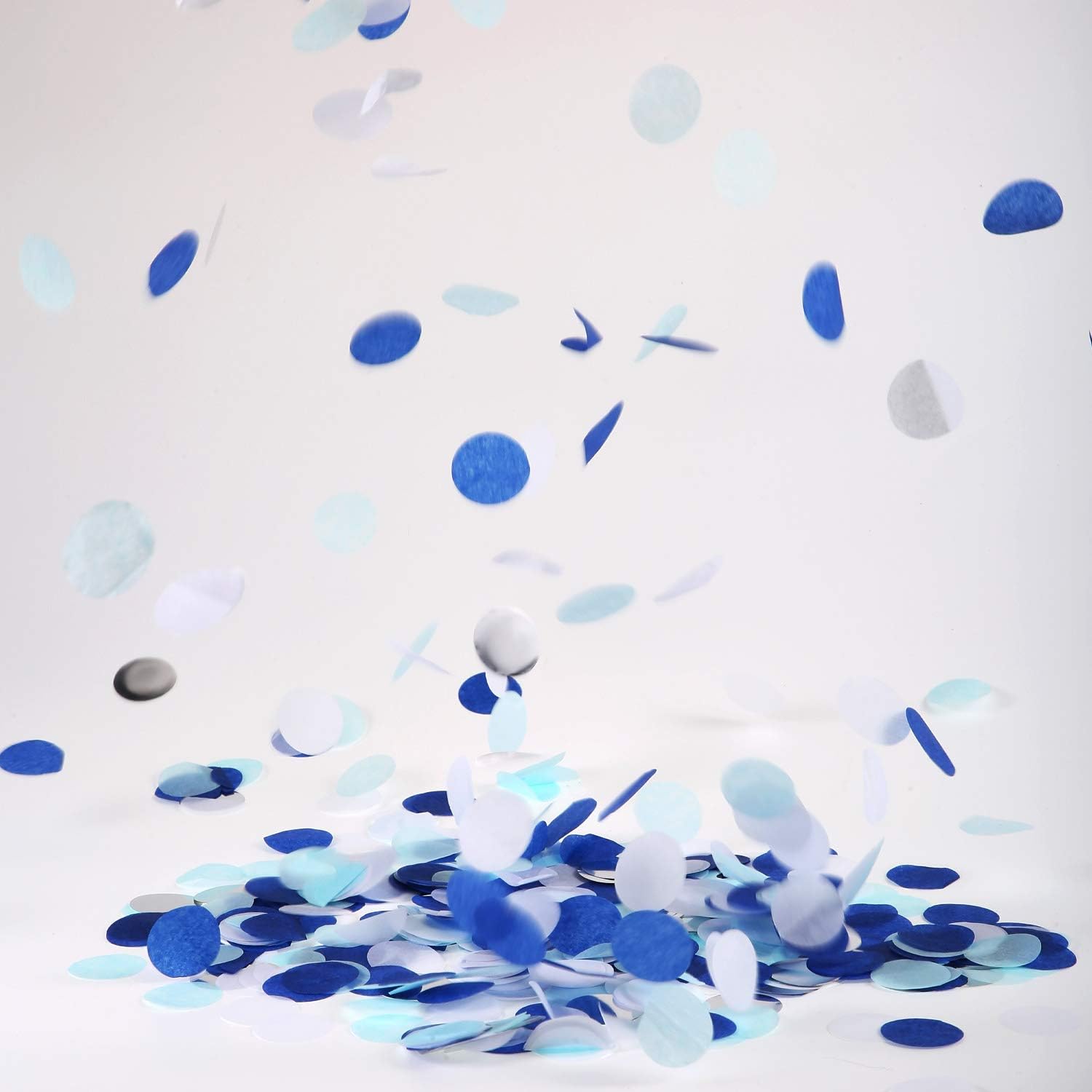 TecUnite – Confeti redondo para decoración de bodas y fiestas de cumpleaños, 1.76 onzas