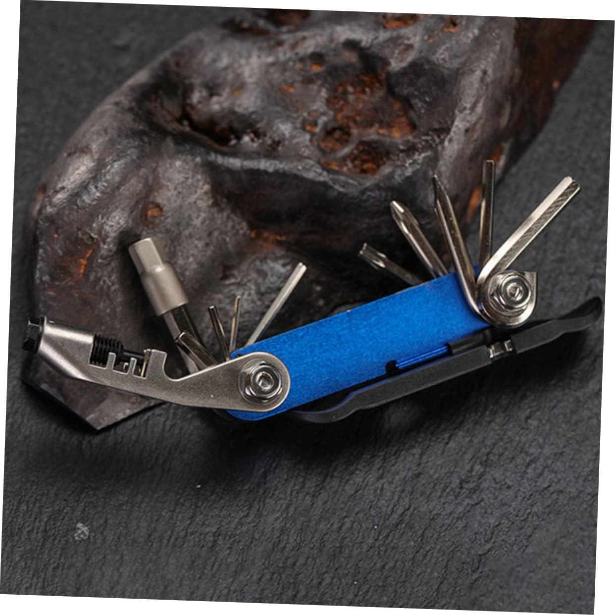 DOITOOL 1 unid Herramientas de bicicleta Llave de bicicleta Llave hexagonal interior Llave portátil Herramienta de bicicleta Llave Llave práctica
