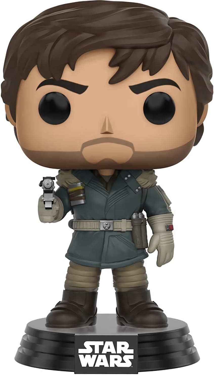 Captain Cassian Andor Funk o Pop! – Figura de vinilo con 1 protector gráfico compatible con ‘ToysDiva’ (139-10452 – B)