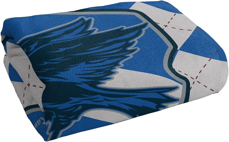 LOGOVISION Harry Potter Ravenclaw Plaid Sigil – Toalla de playa con licencia oficial de 30 x 60 pulgadas