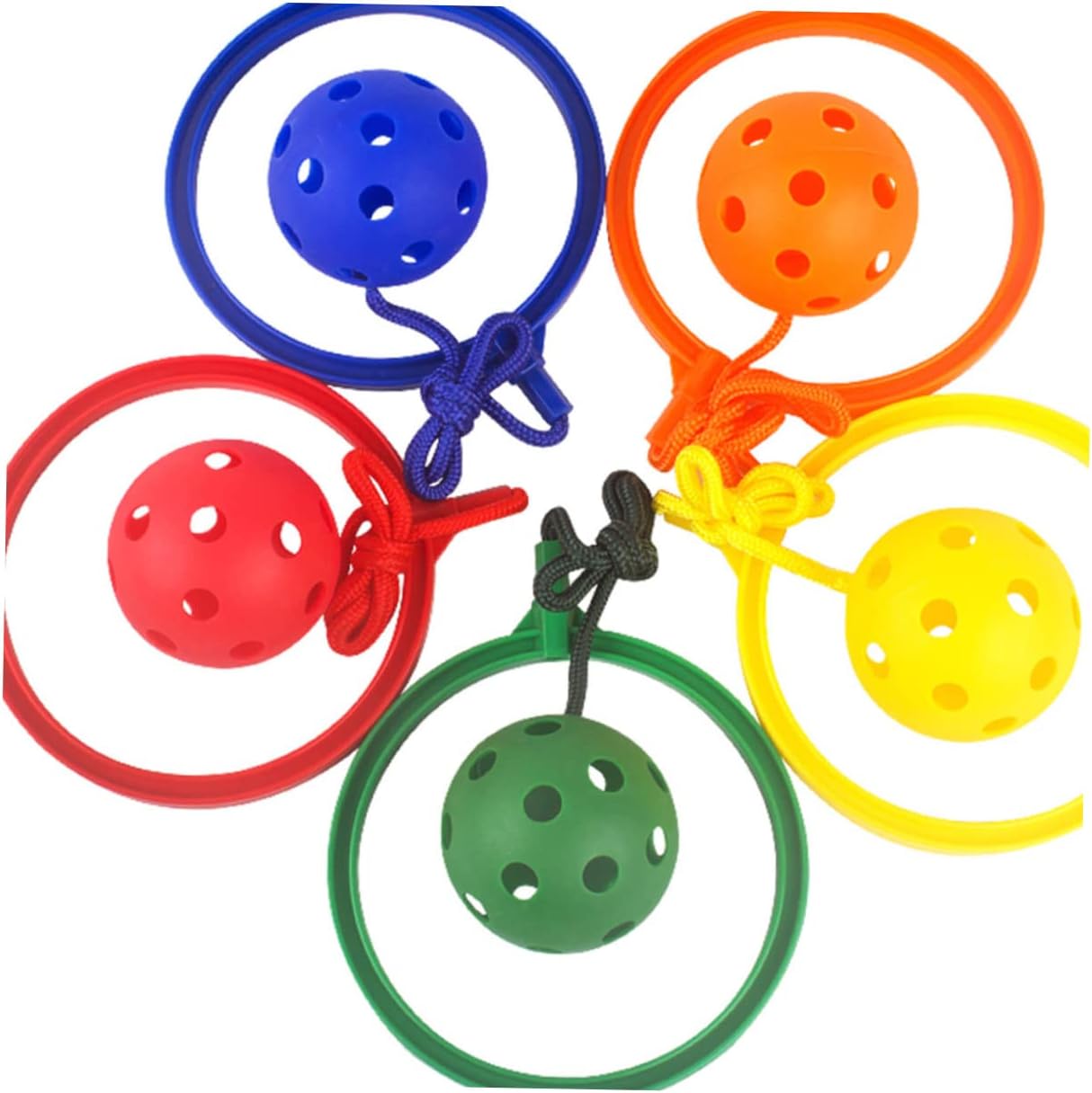 ibasenice 4 piezas de juguetes para niños al aire libre Juguetes para niños al aire libre Juguetes para niños Juegos de deportes en casa Fitness