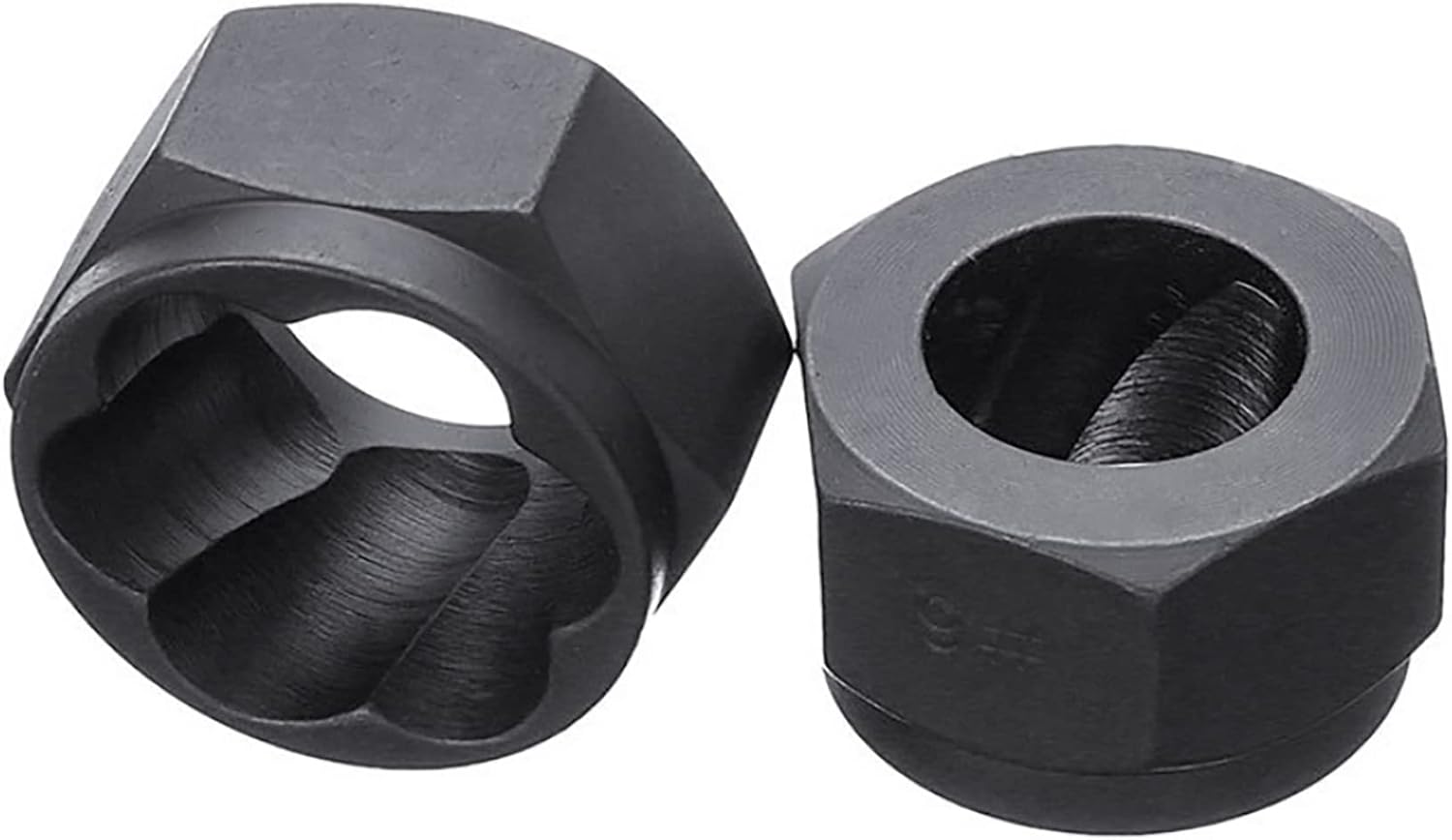 Juego de 10 unidades de extractor de pernos y tuercas con tornillos y tuercas de 0.354-0.748 in, herramienta para quitar pernos, tuercas y tornillos