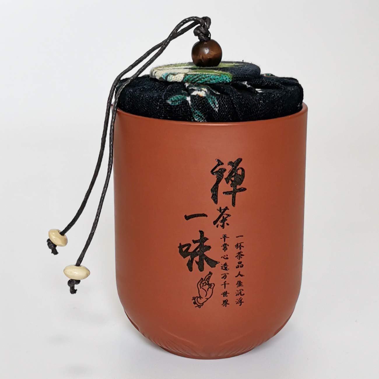 Juego de té portátil – Juego de té chino, taza de té de tetera, juego de té de viaje, juego de té Gong Fu hecho a mano – Juego de té de té para el