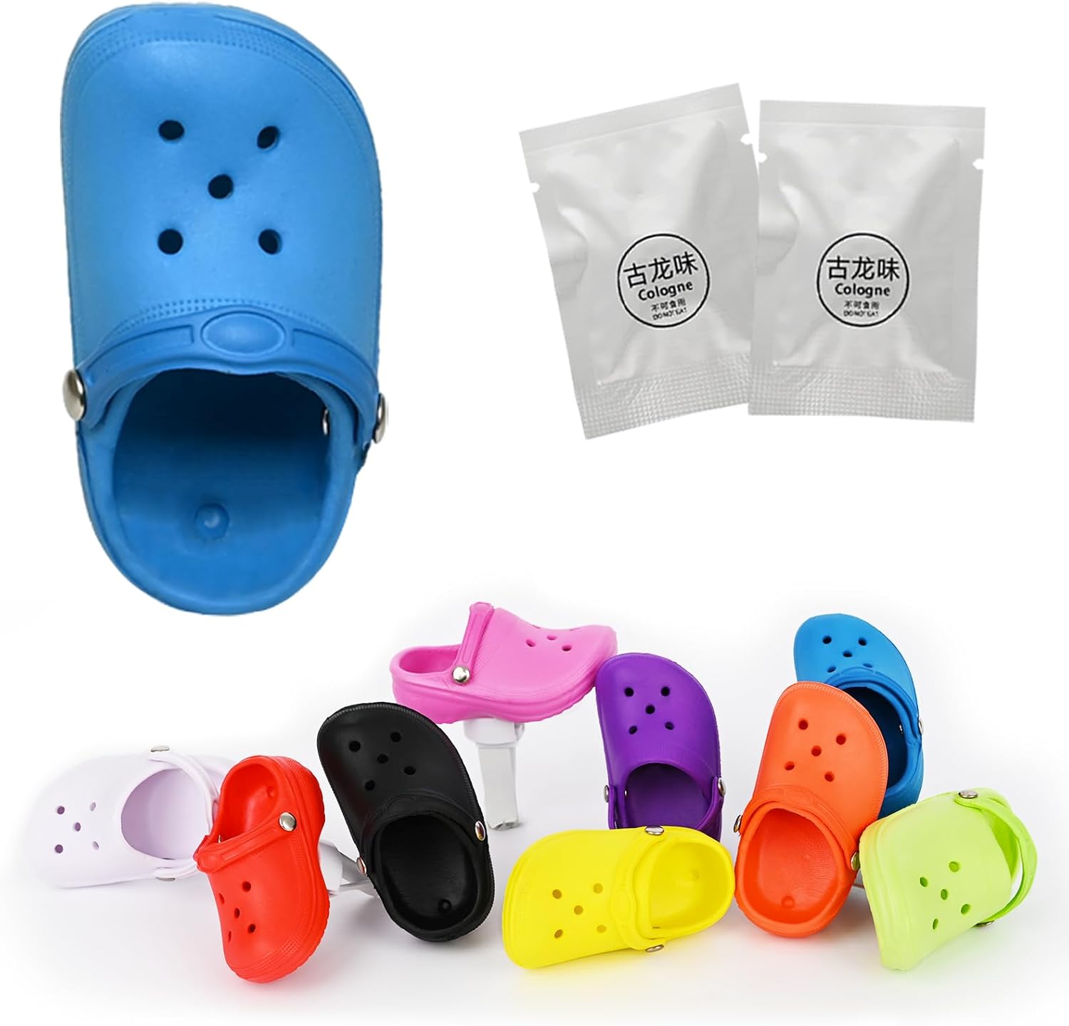Paquete de 1 bonito ambientador de automóvil, clips de ventilación de automóvil con forma de zapato con 2 recambios, almohadillas de repuesto de