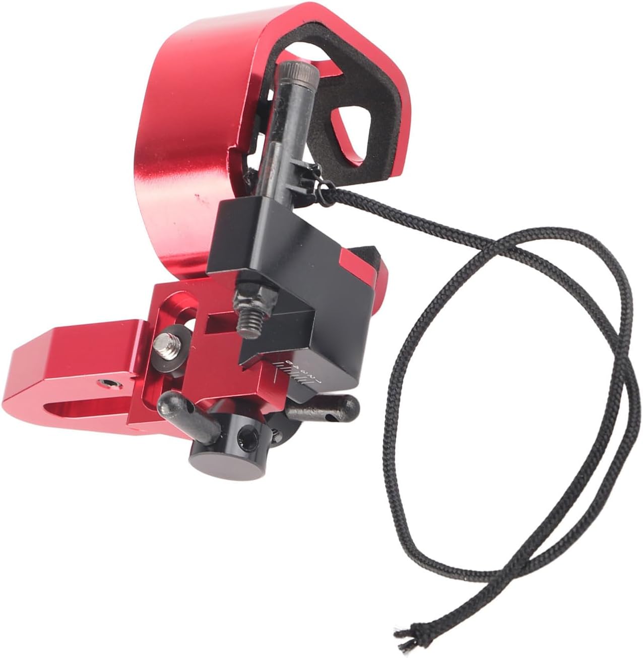 Smackdown Lockup Click Flecha Rest, Smackdown Click Rest Ajuste de 4 vías para campo de tiro con arco (rojo)