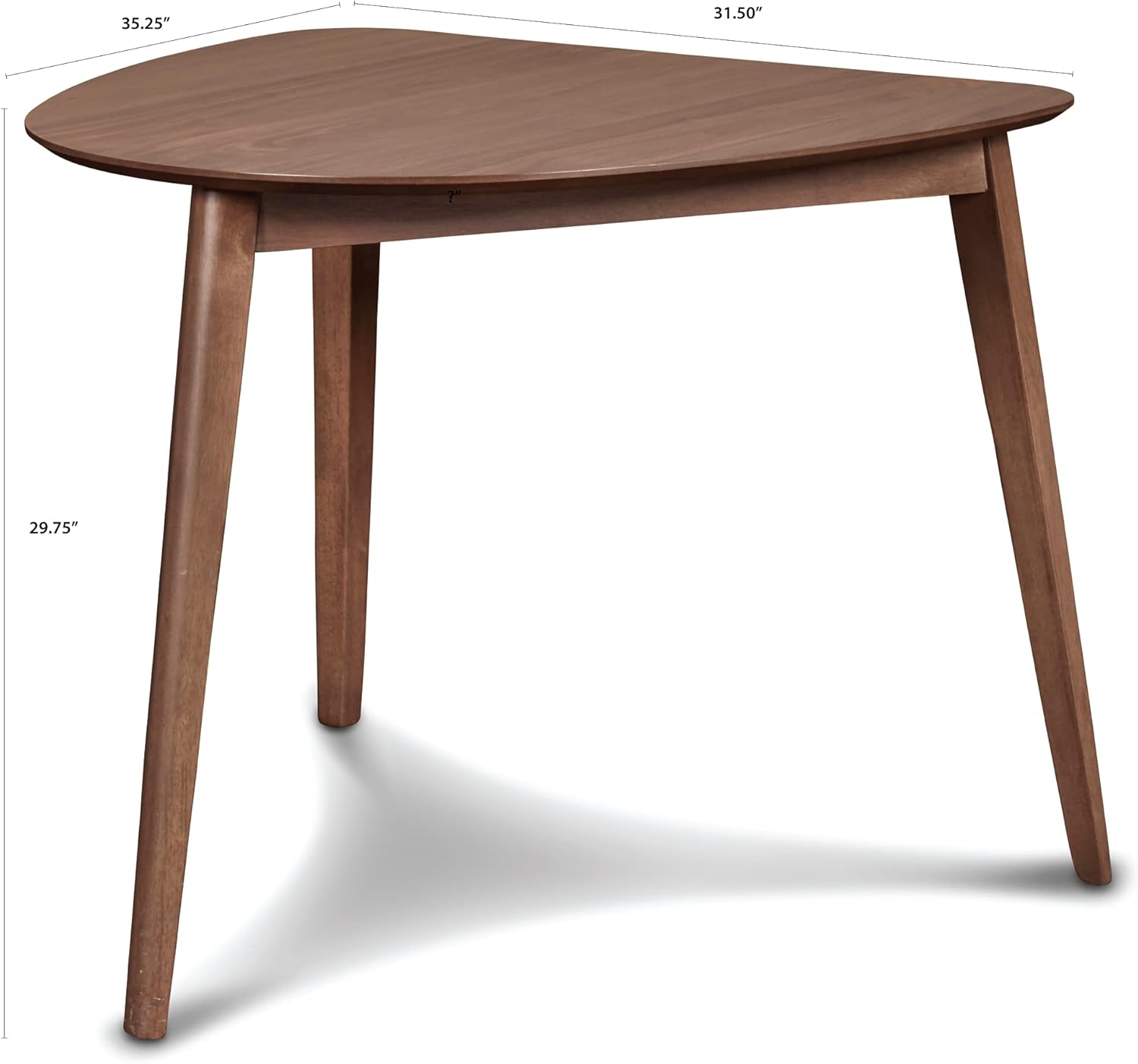 New Classic Furniture Oscar – Mesa esquinera, nogal